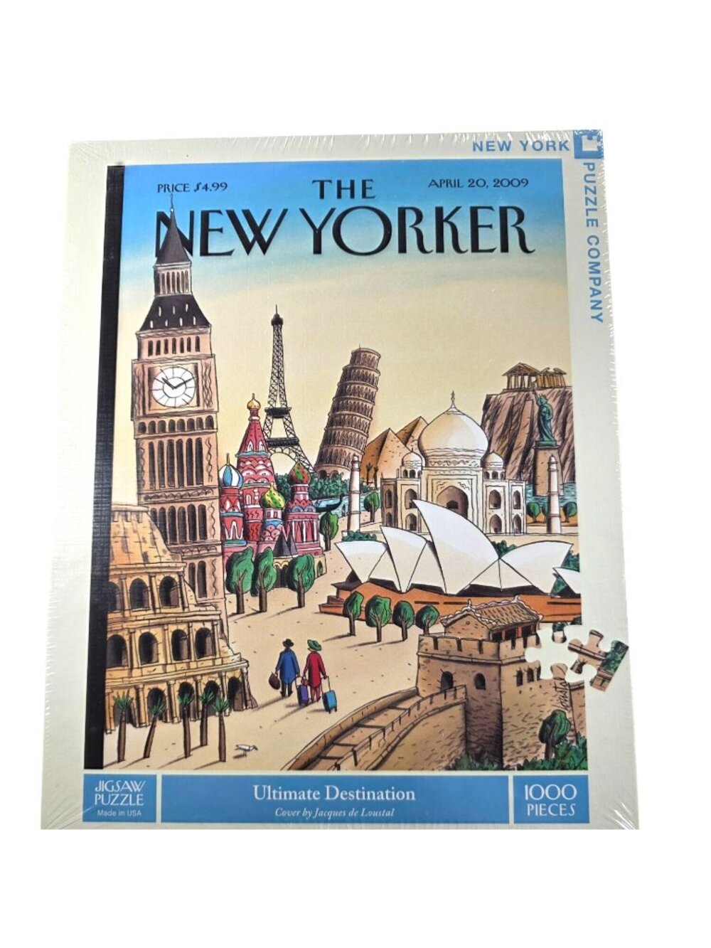 New Yorker Ultimate Destination 1000 Piece Jigsaw Puzzle New York Puzzle Company